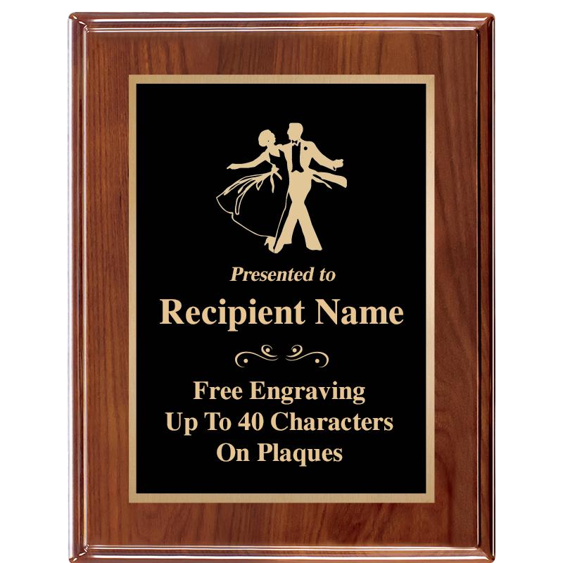 7X9 GD TRIM AMADEUS PIANO PLQ