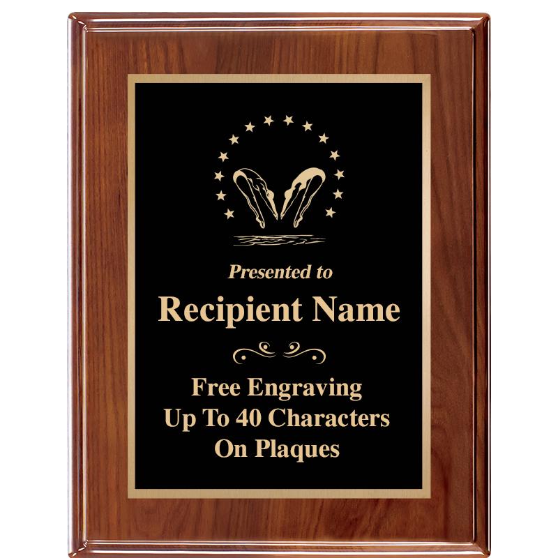 7X9 GD TRIM AMADEUS PIANO PLQ