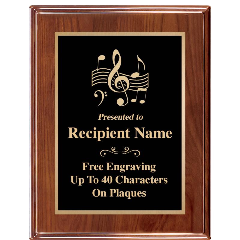 7X9 GD TRIM AMADEUS PIANO PLQ