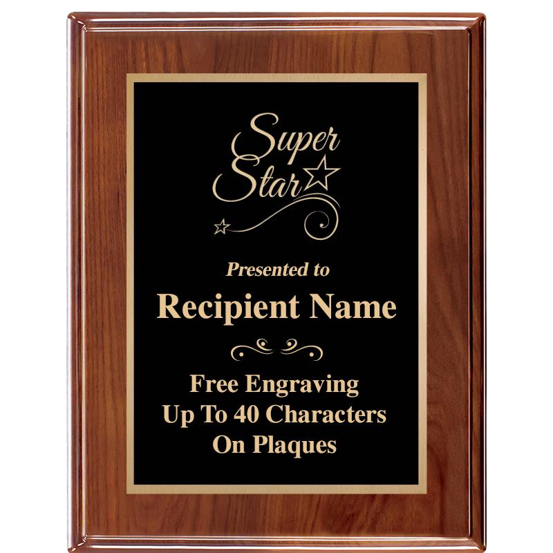 7X9 GD TRIM AMADEUS PIANO PLQ