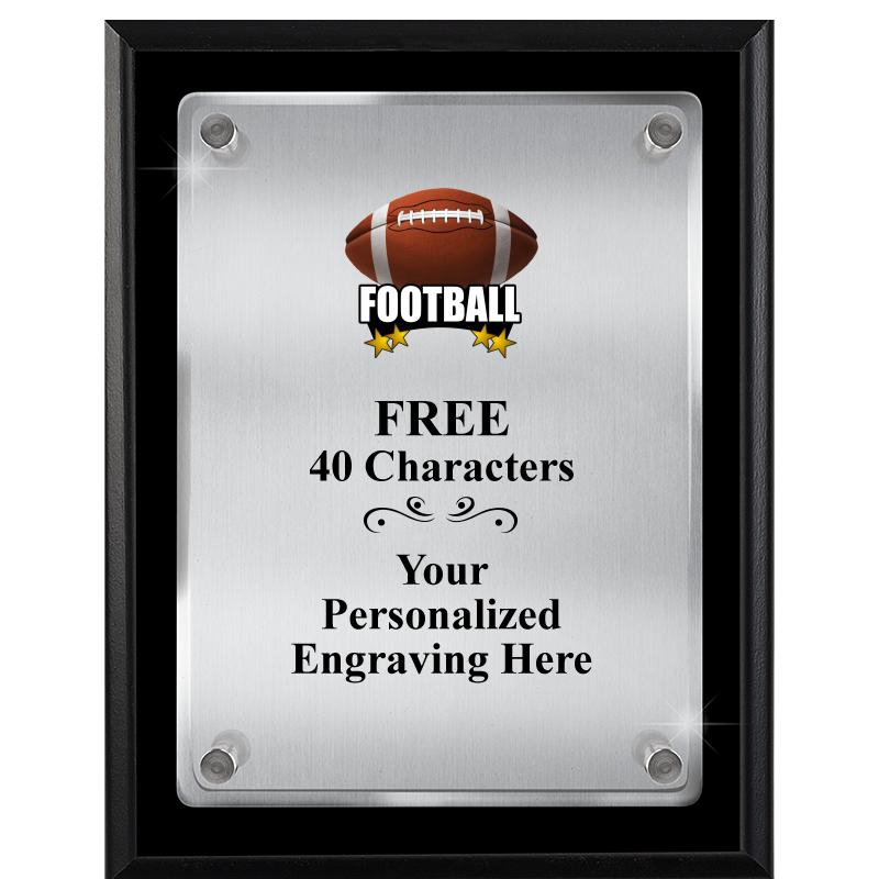 7" X 9" FLOATING ACRYLIC PLQ