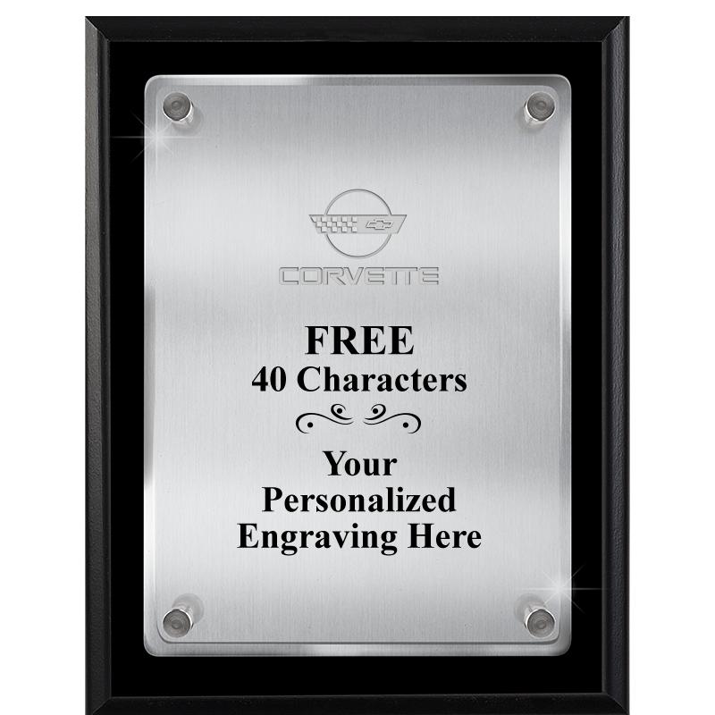 7" X 9" FLOATING ACRYLIC PLQ