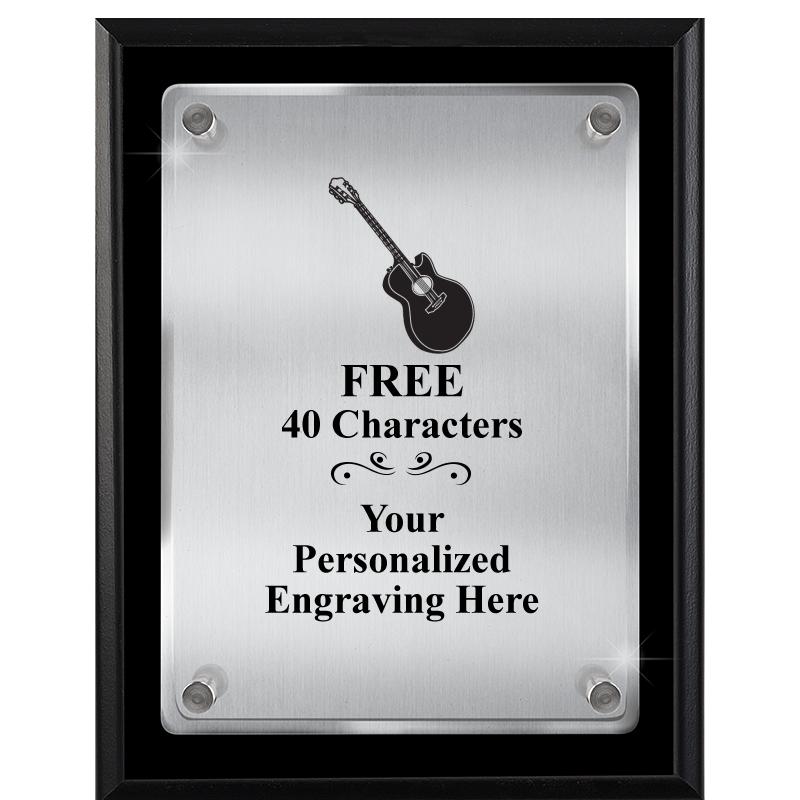 7" X 9" FLOATING ACRYLIC PLQ