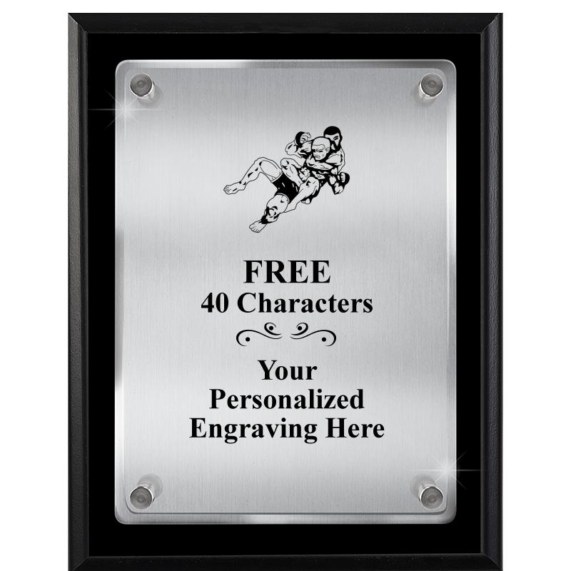 7" X 9" FLOATING ACRYLIC PLQ