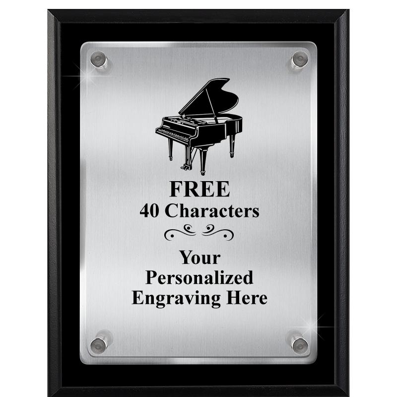 7" X 9" FLOATING ACRYLIC PLQ