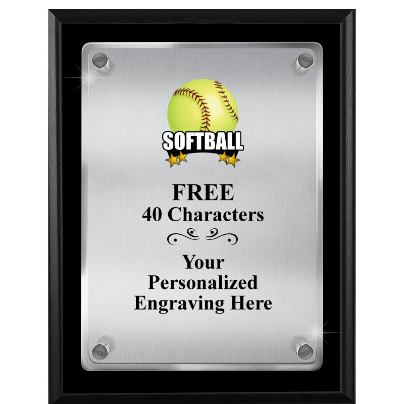 7" X 9" FLOATING ACRYLIC PLQ