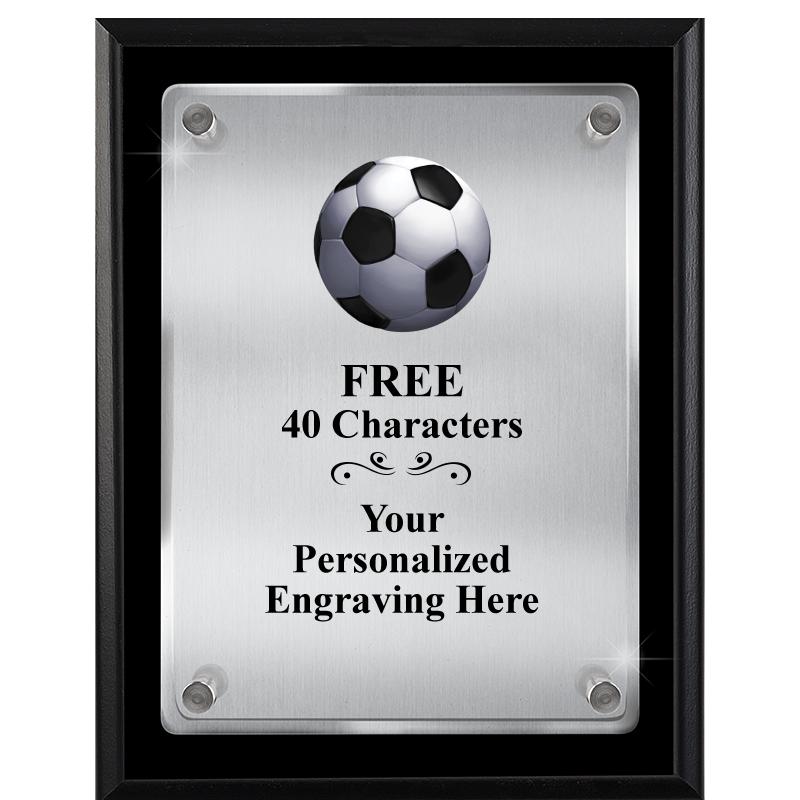 7" X 9" FLOATING ACRYLIC PLQ