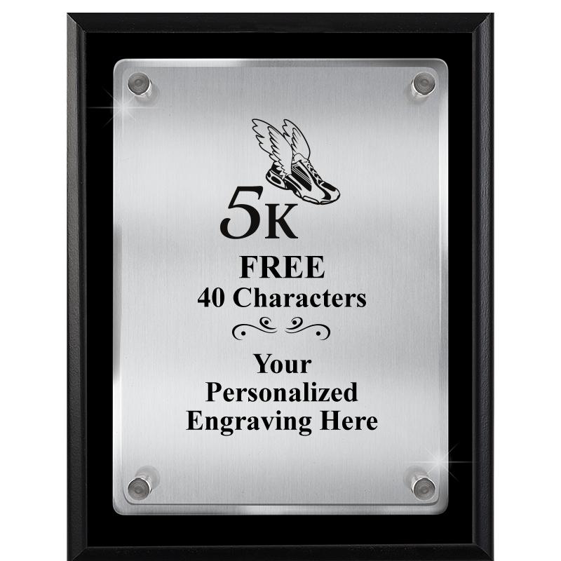 7" X 9" FLOATING ACRYLIC PLQ