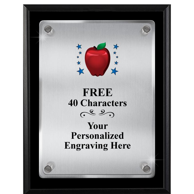 7" X 9" FLOATING ACRYLIC PLQ