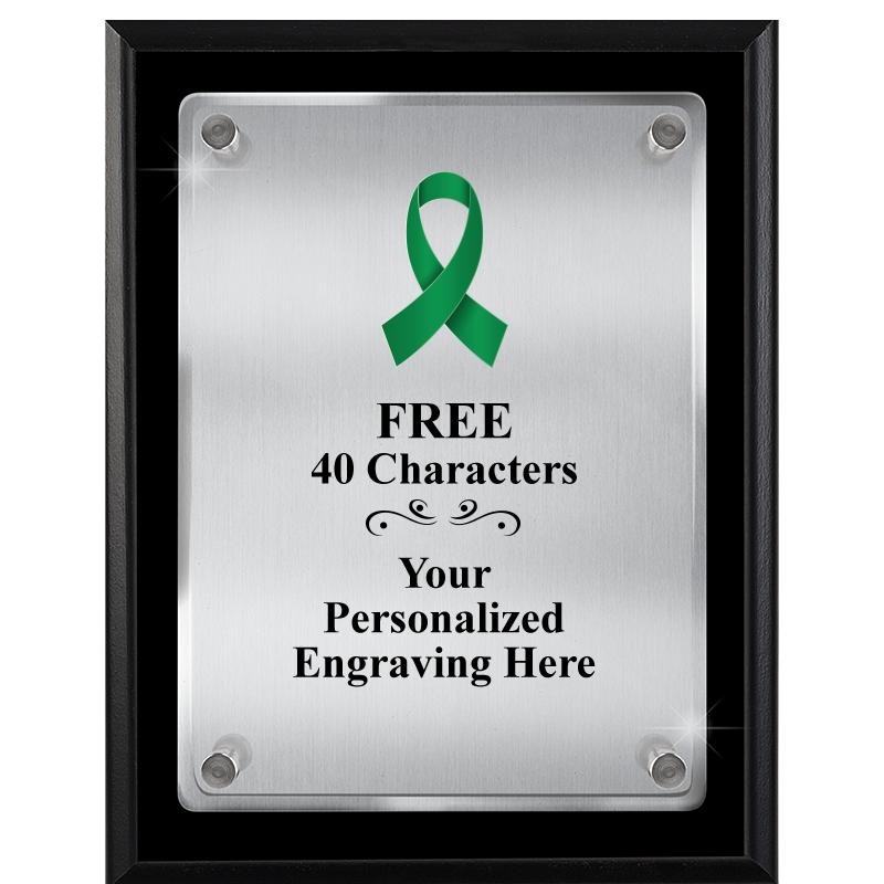 7" X 9" FLOATING ACRYLIC PLQ