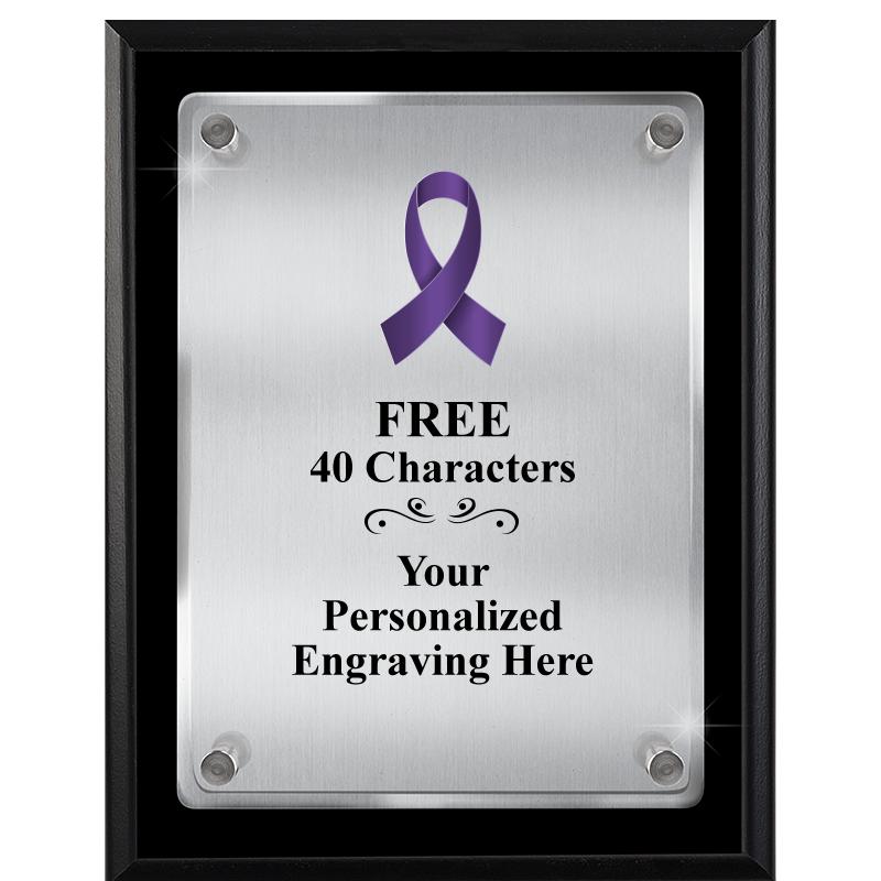 7" X 9" FLOATING ACRYLIC PLQ