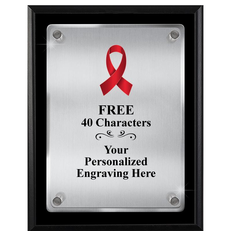 7" X 9" FLOATING ACRYLIC PLQ