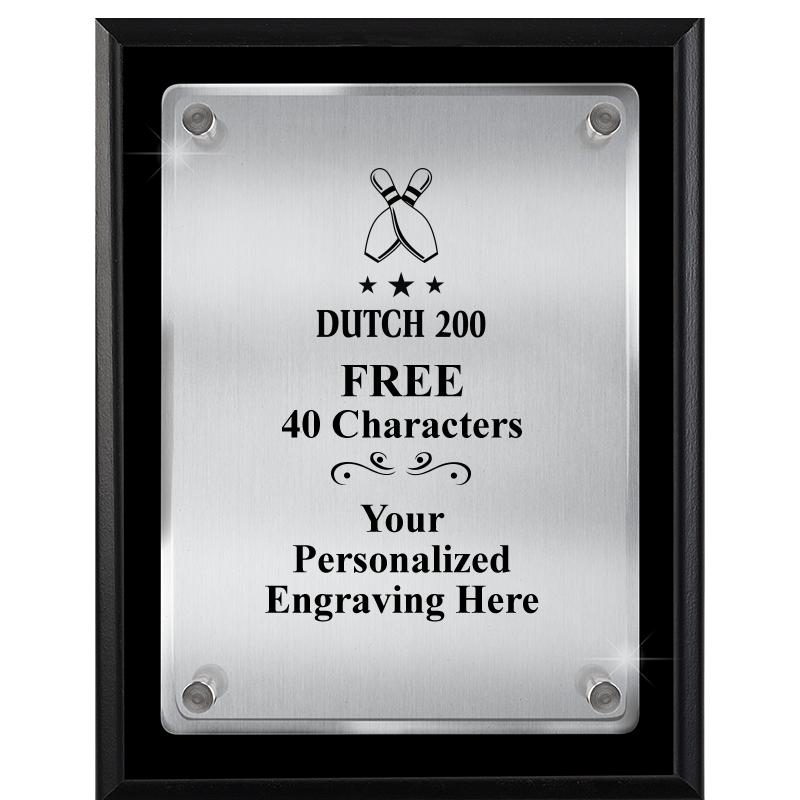 7" X 9" FLOATING ACRYLIC PLQ