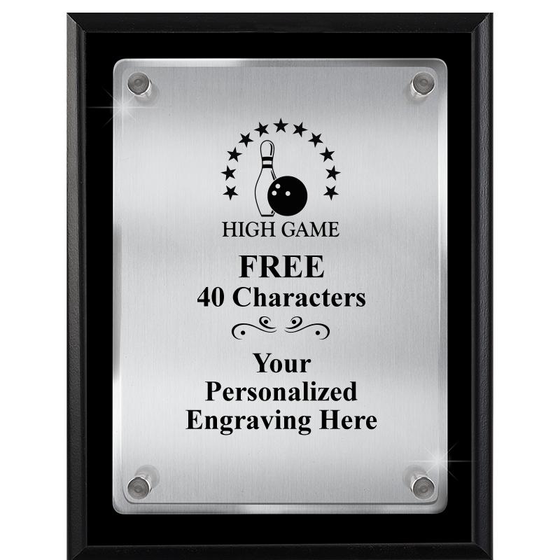 7" X 9" FLOATING ACRYLIC PLQ