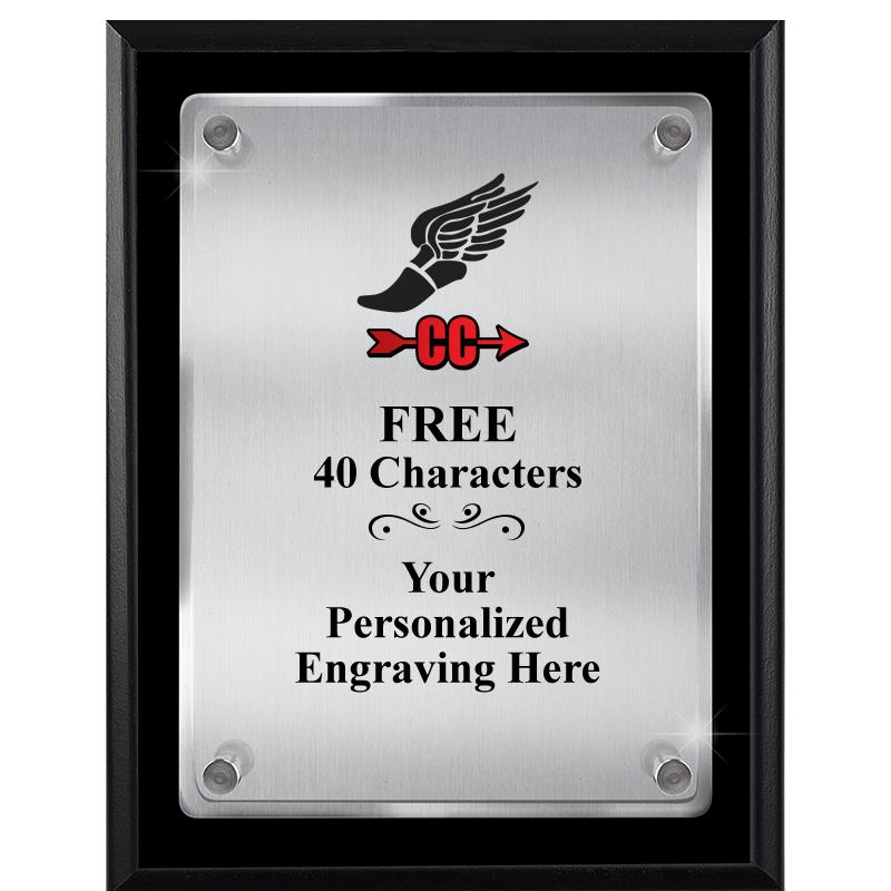 7" X 9" FLOATING ACRYLIC PLQ