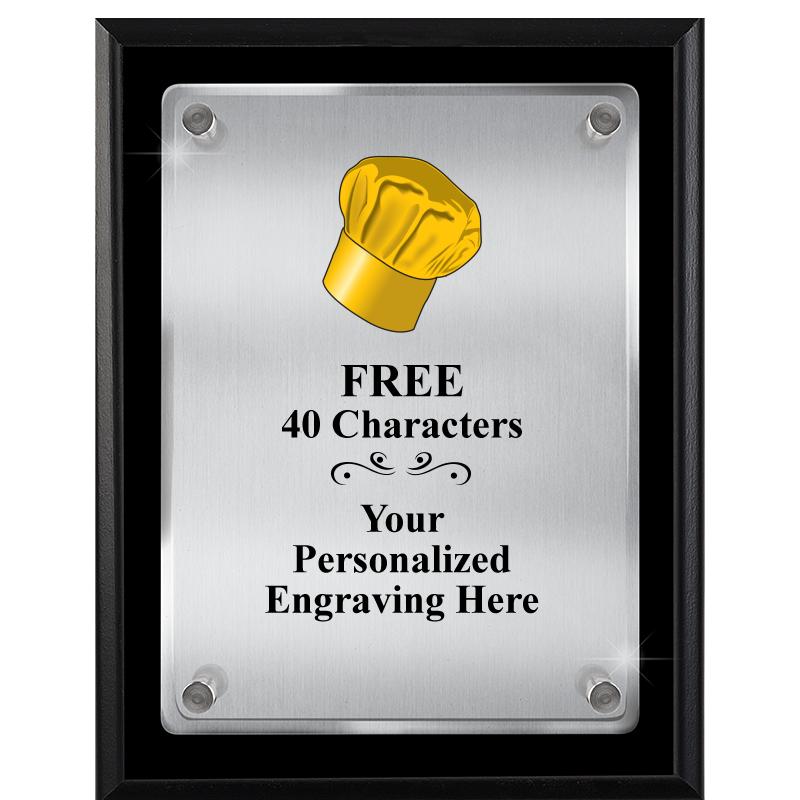 7" X 9" FLOATING ACRYLIC PLQ