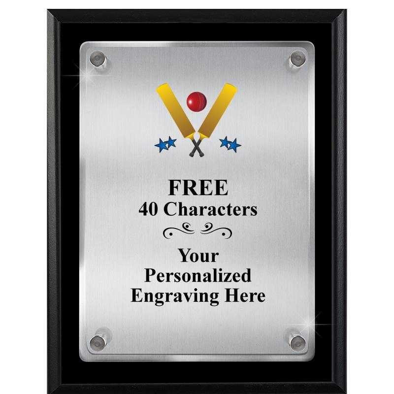 7" X 9" FLOATING ACRYLIC PLQ