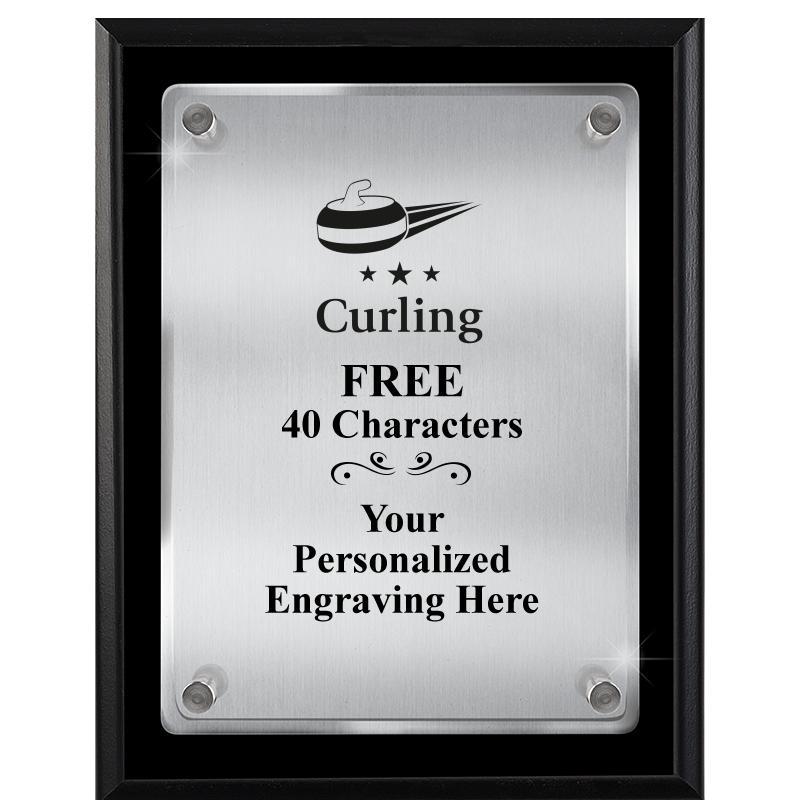 7" X 9" FLOATING ACRYLIC PLQ