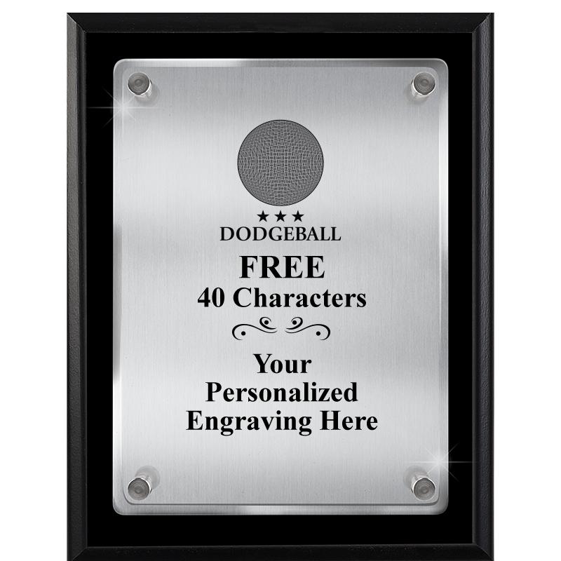 7" X 9" FLOATING ACRYLIC PLQ