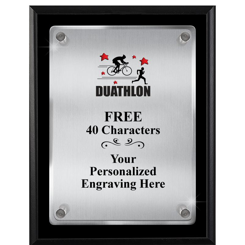 7" X 9" FLOATING ACRYLIC PLQ