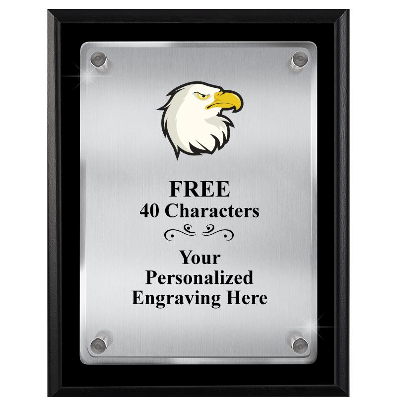 7" X 9" FLOATING ACRYLIC PLQ