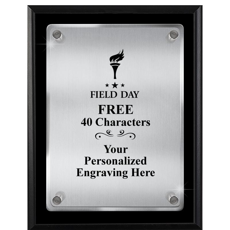 7" X 9" FLOATING ACRYLIC PLQ