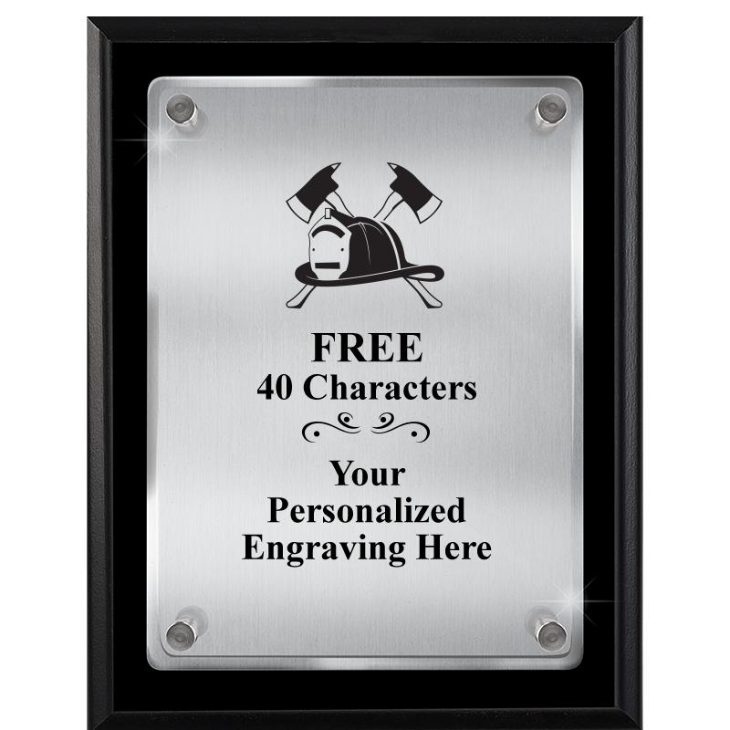 7" X 9" FLOATING ACRYLIC PLQ