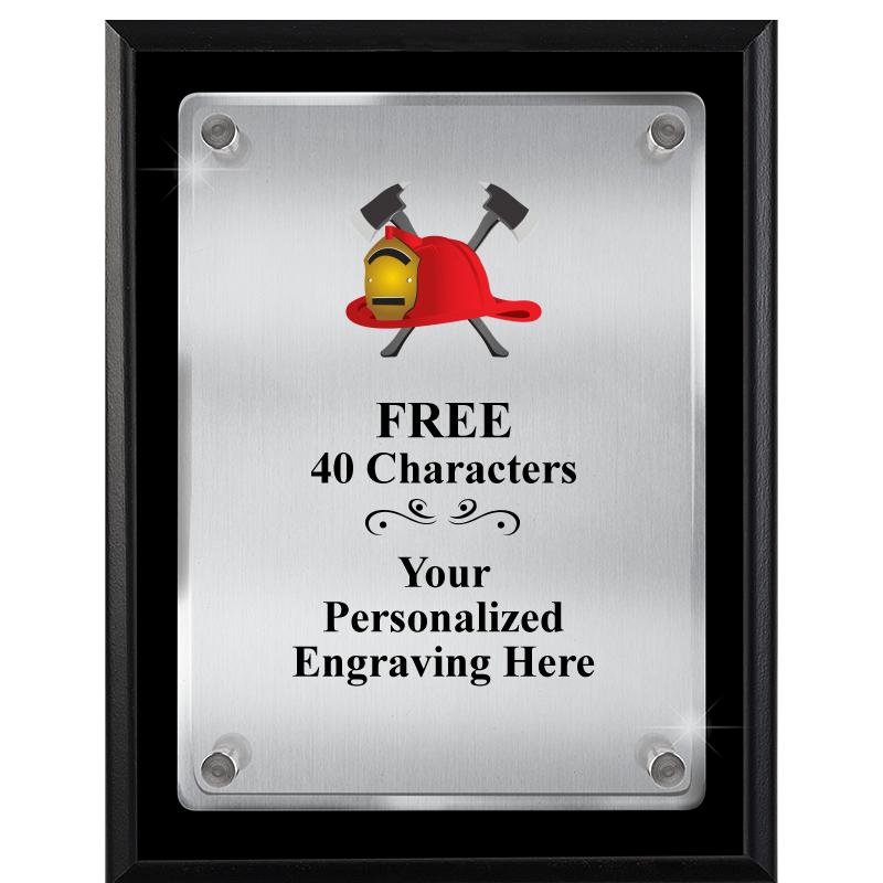 7" X 9" FLOATING ACRYLIC PLQ