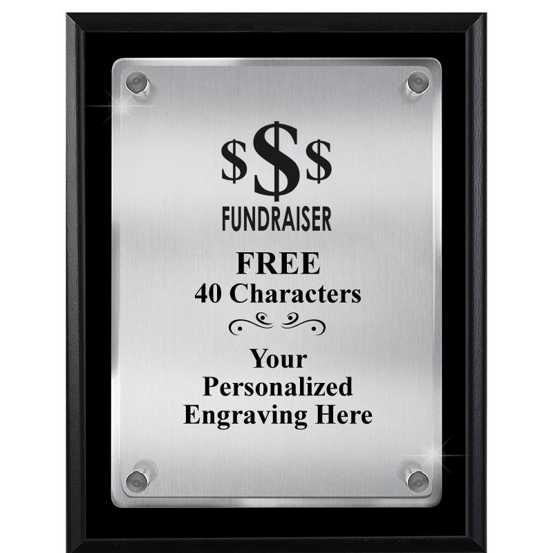 7" X 9" FLOATING ACRYLIC PLQ