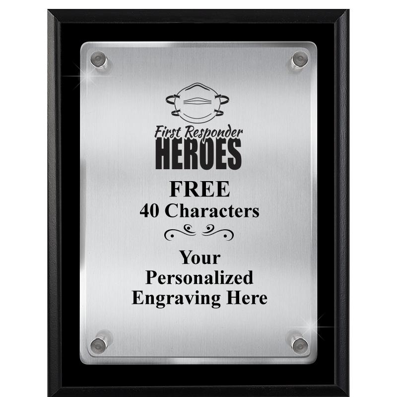 7" X 9" FLOATING ACRYLIC PLQ