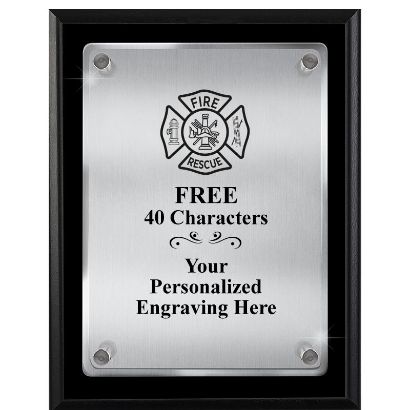 7" X 9" FLOATING ACRYLIC PLQ