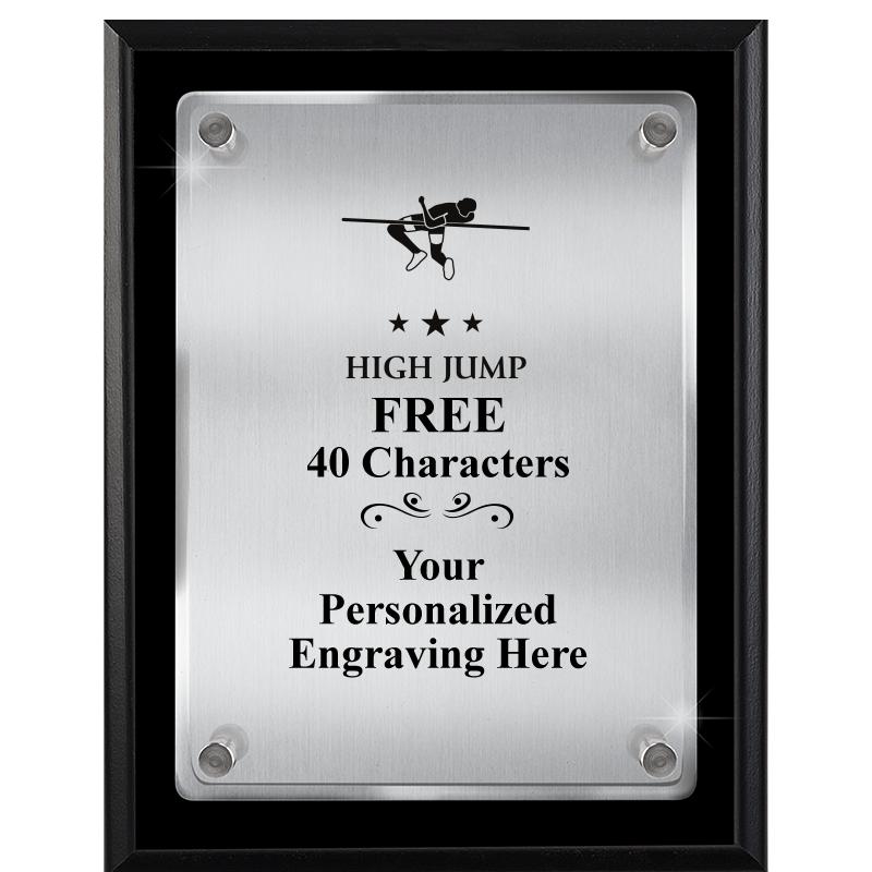 7" X 9" FLOATING ACRYLIC PLQ