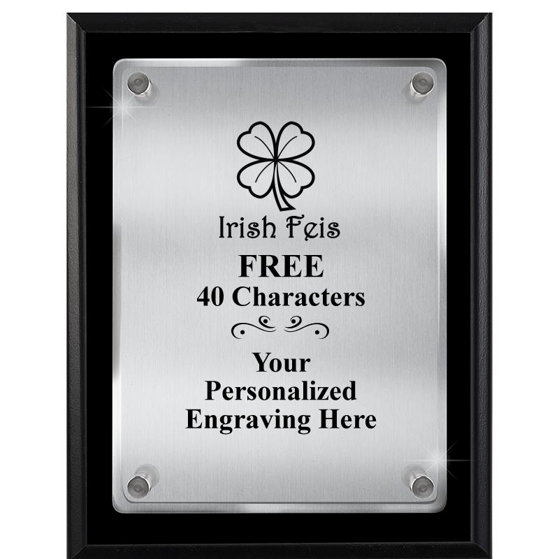 7" X 9" FLOATING ACRYLIC PLQ