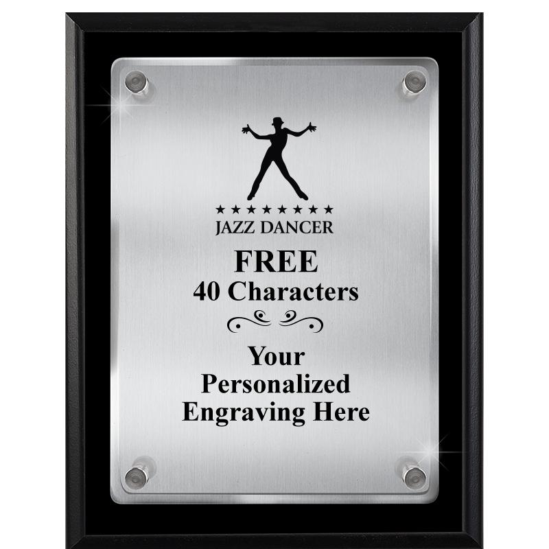 7" X 9" FLOATING ACRYLIC PLQ