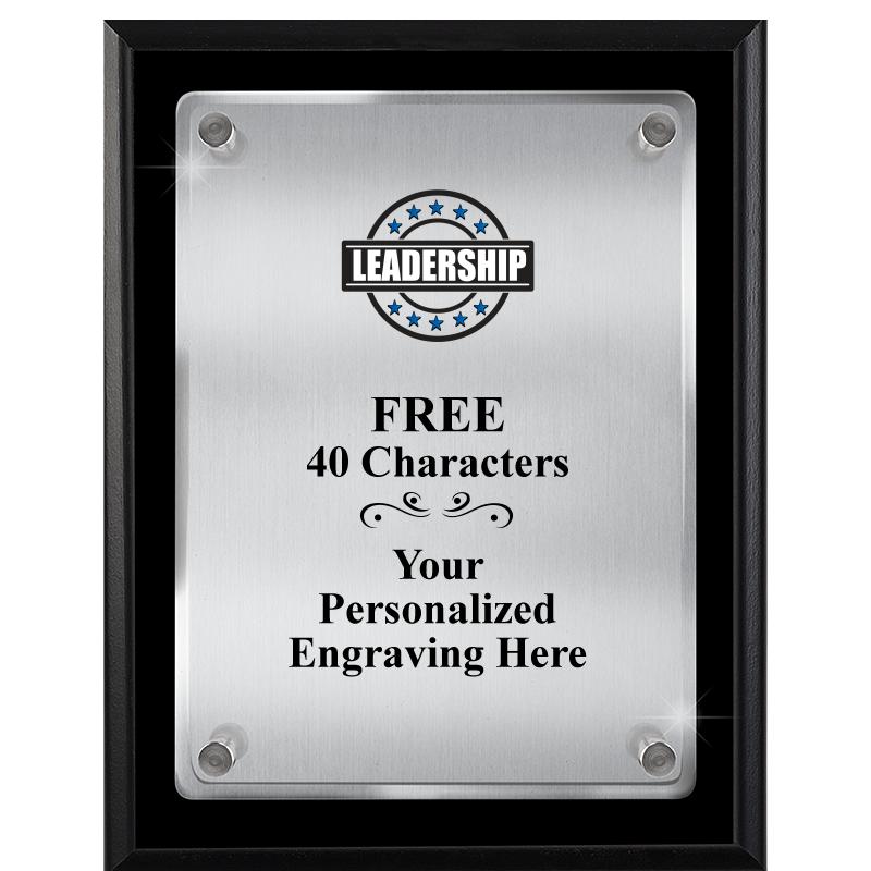 7" X 9" FLOATING ACRYLIC PLQ