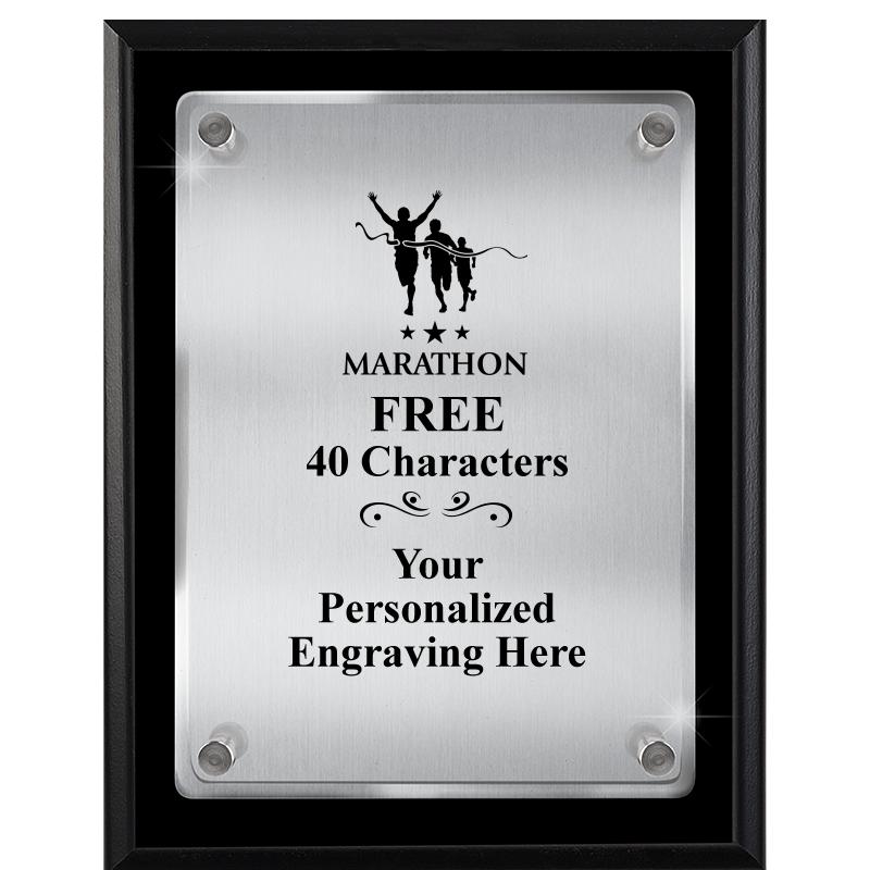 7" X 9" FLOATING ACRYLIC PLQ