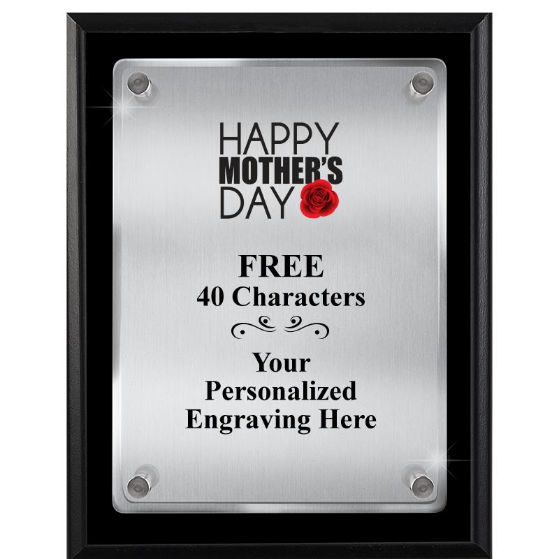 7" X 9" FLOATING ACRYLIC PLQ