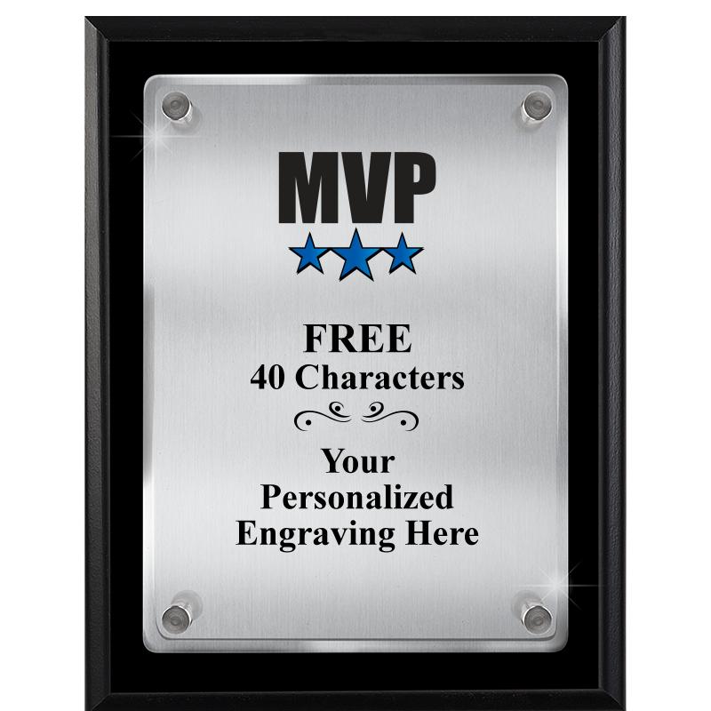 7" X 9" FLOATING ACRYLIC PLQ