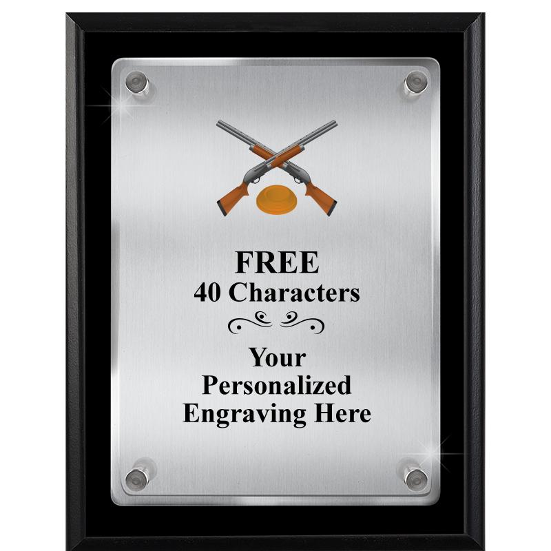 7" X 9" FLOATING ACRYLIC PLQ