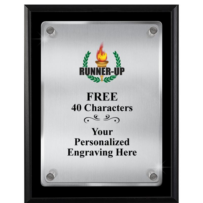 7" X 9" FLOATING ACRYLIC PLQ