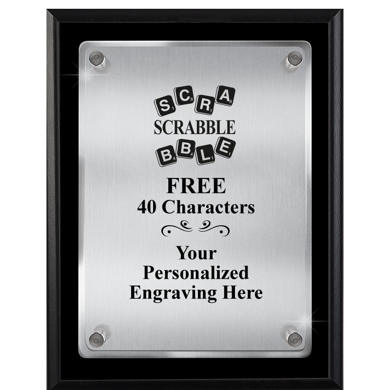 7" X 9" FLOATING ACRYLIC PLQ