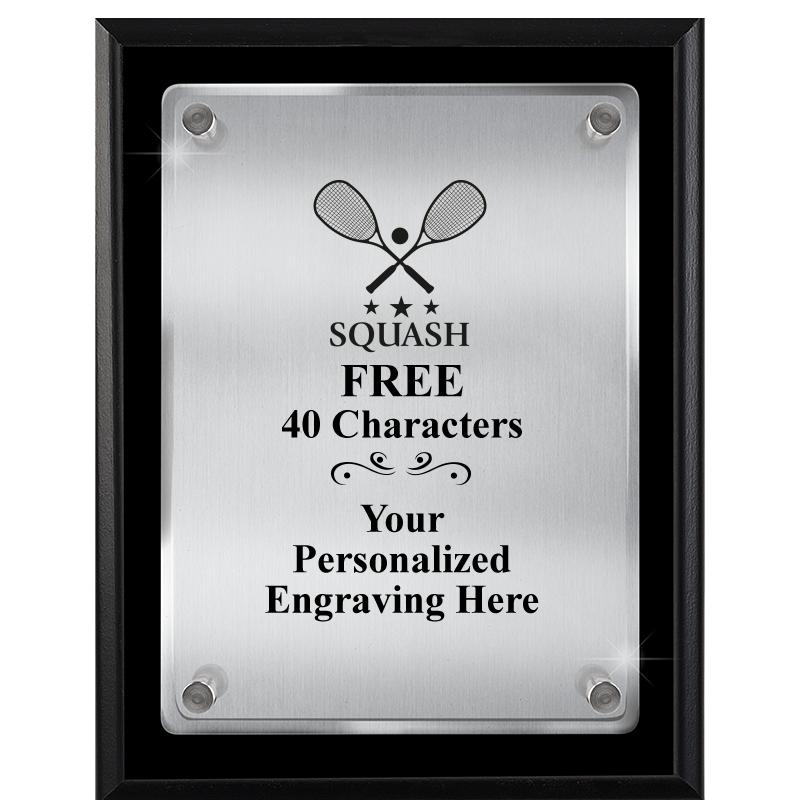 7" X 9" FLOATING ACRYLIC PLQ