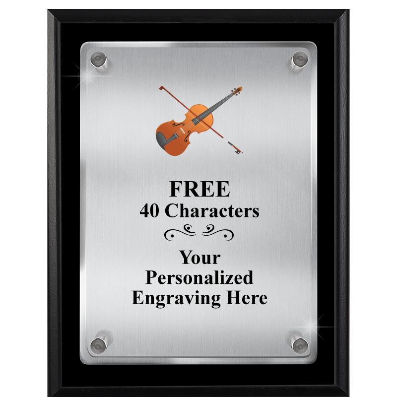 7" X 9" FLOATING ACRYLIC PLQ