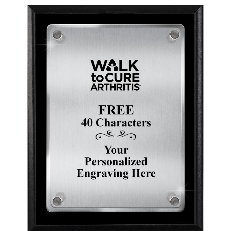 7" X 9" FLOATING ACRYLIC PLQ