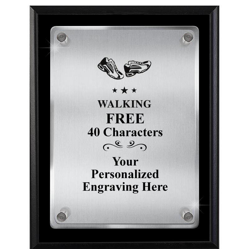 7" X 9" FLOATING ACRYLIC PLQ