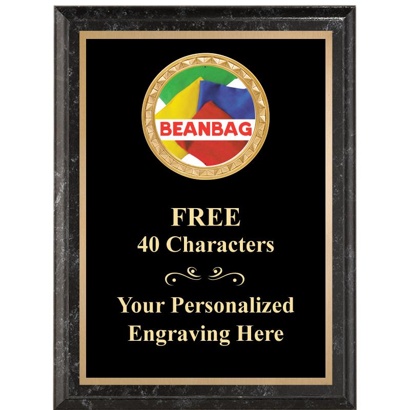 6X8 BLACK EXECUTIVE INSERT PLQ