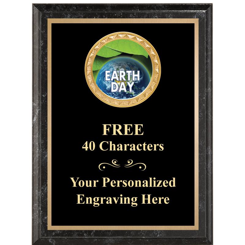 6X8 BLACK EXECUTIVE INSERT PLQ