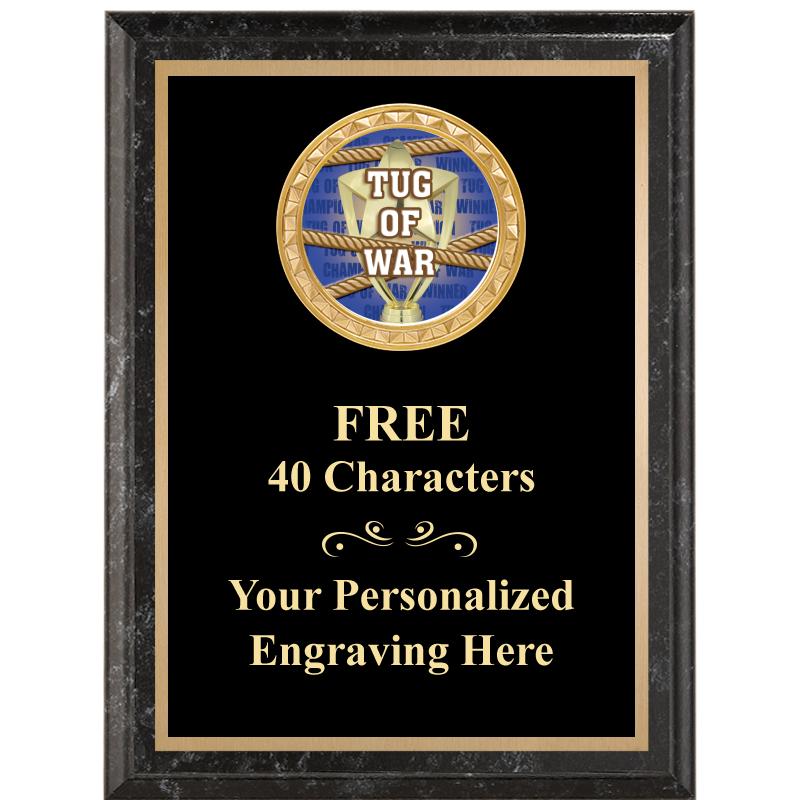 6X8 BLACK EXECUTIVE INSERT PLQ