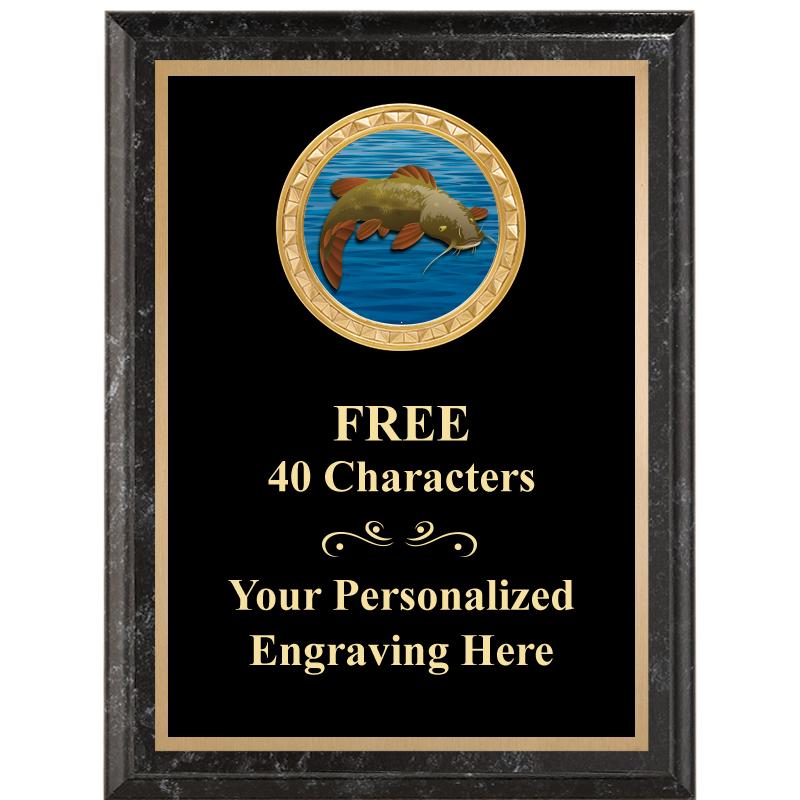 6X8 BLACK EXECUTIVE INSERT PLQ