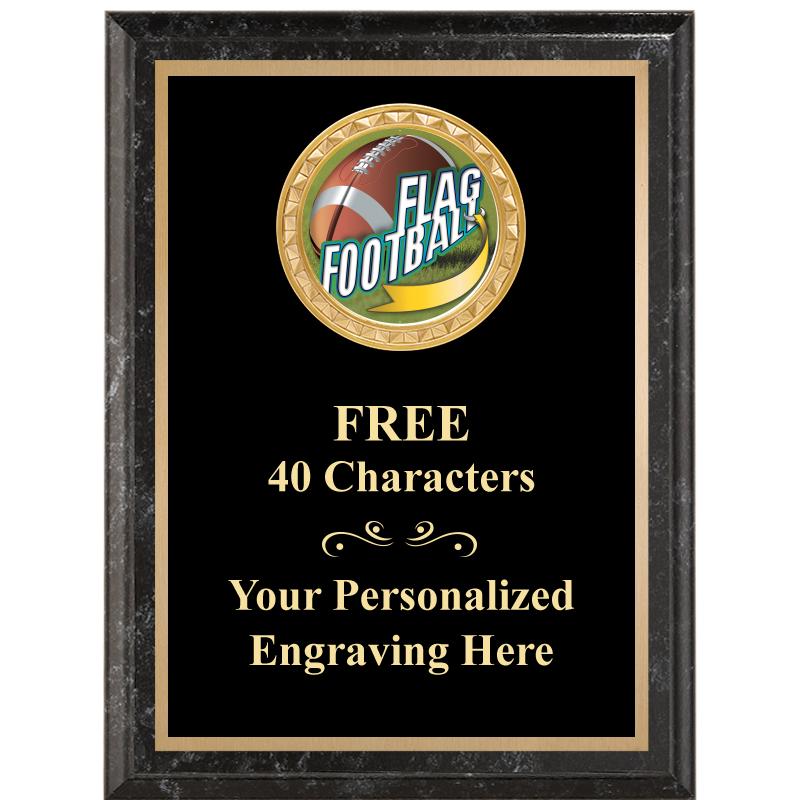 6X8 BLACK EXECUTIVE INSERT PLQ